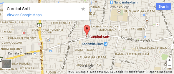 Hi5 office location map